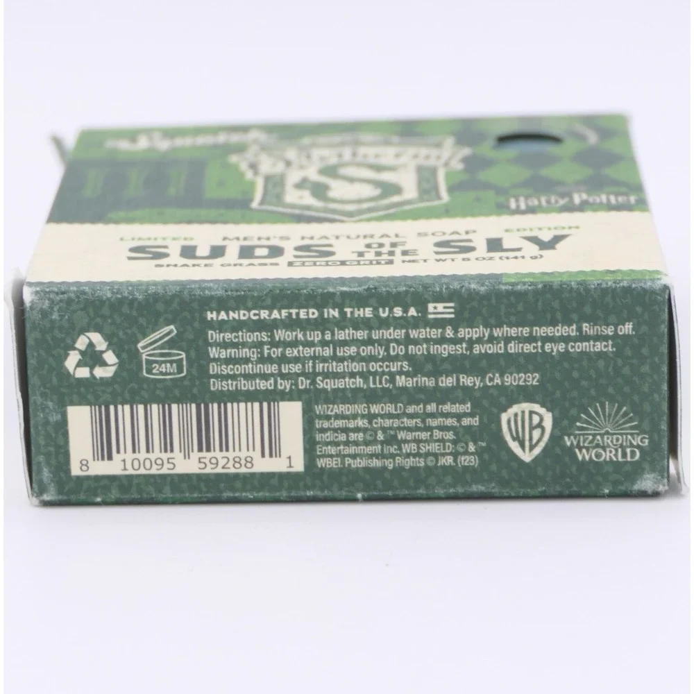 Dr. Squatch Harry Potter Suds Of The Sly Men's Natural Soap 5 Pack 5 oz Ea Bar